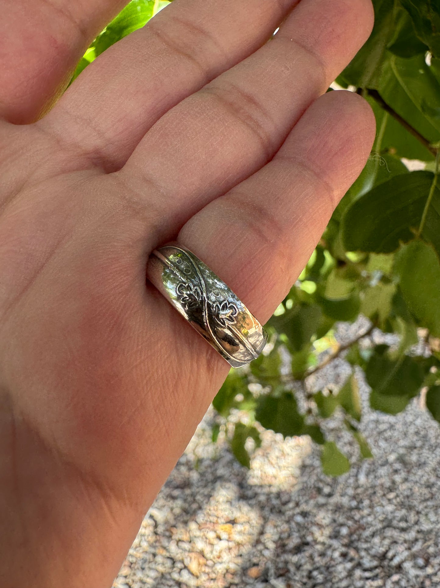 Turquoise Pear Ring (Sz 4.75-5)
