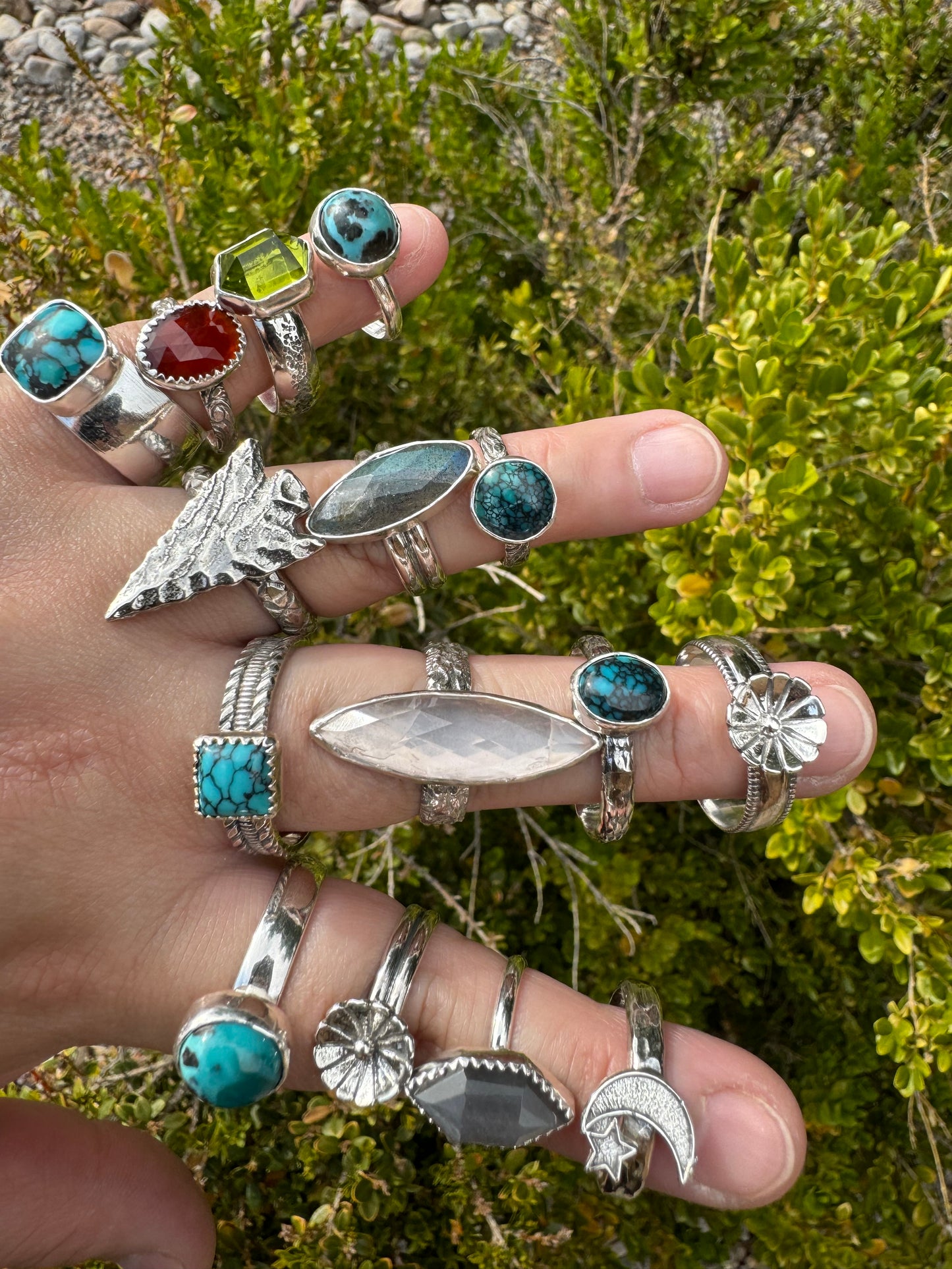 Native Flower Ring (Sz 11)