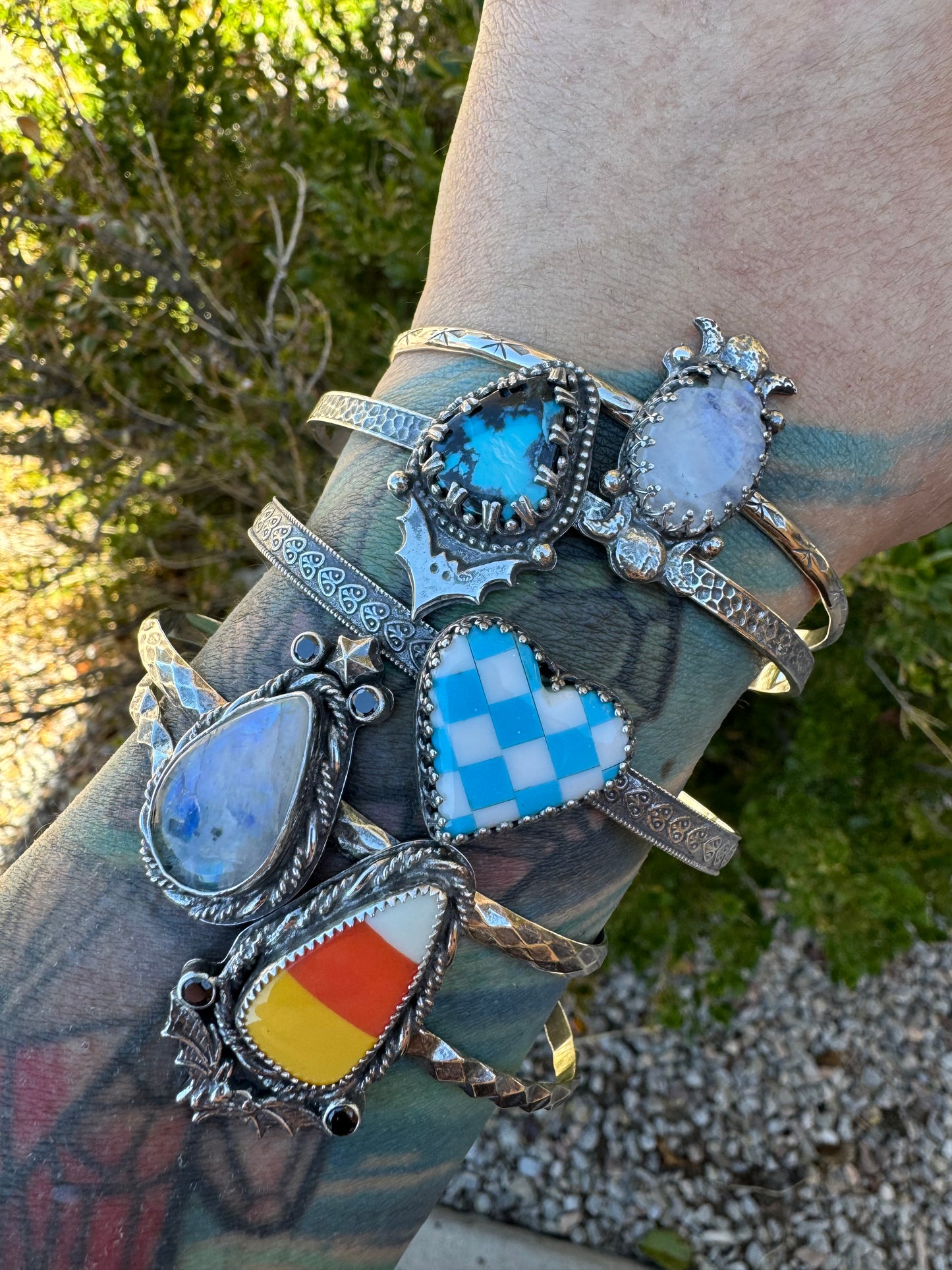 Candy Corn Bat Bracelet