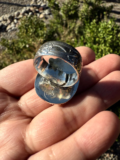 Small Pumpkin Ring (Adjustable sz 3-10)