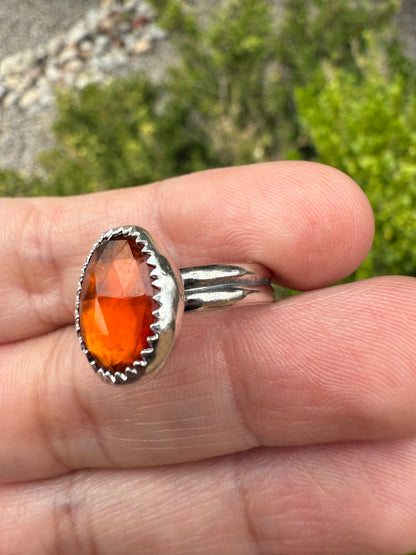 Garnet Ring (Sz 6.25)