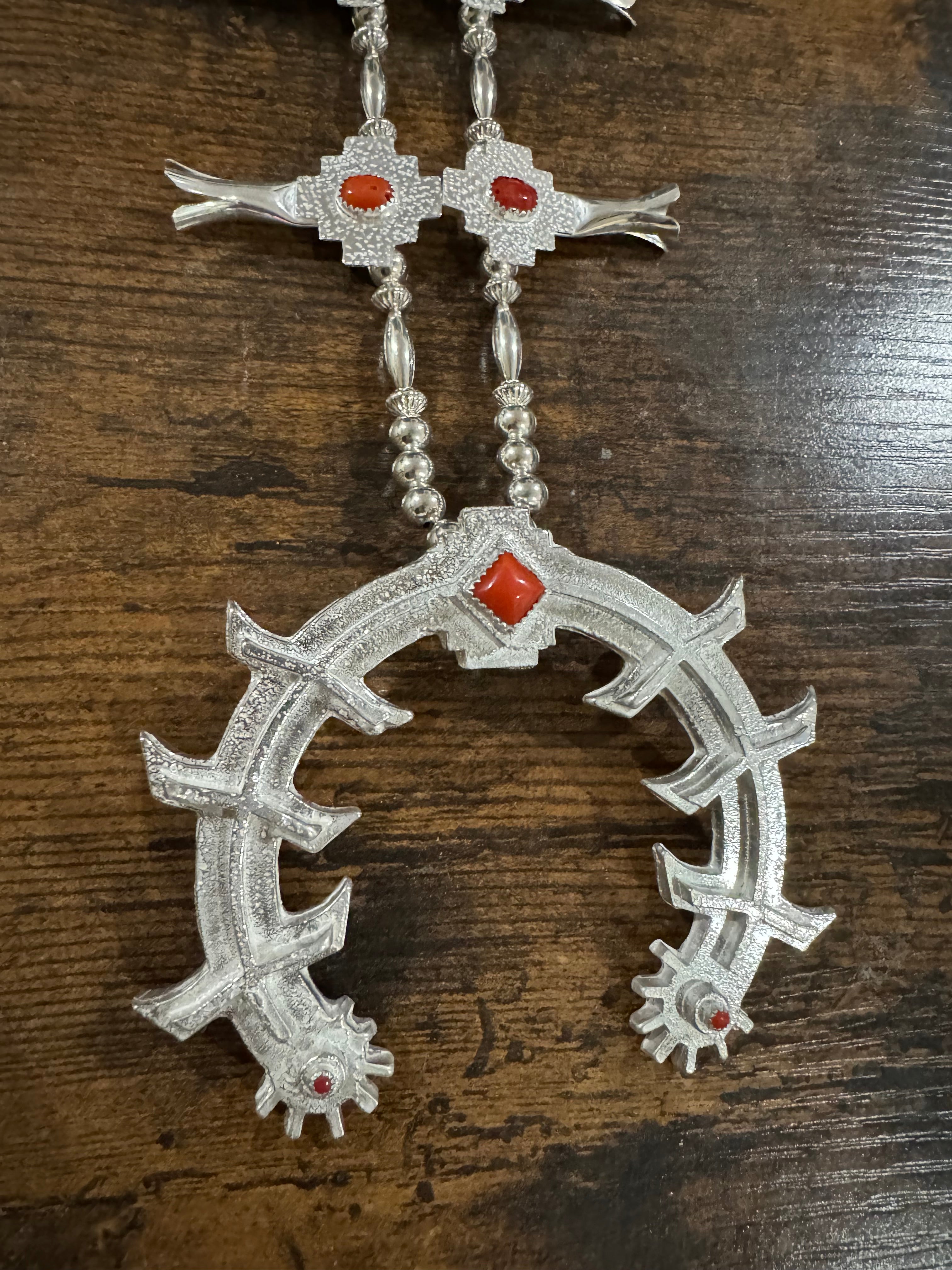 Navajo Tree of Life Squash Blossom