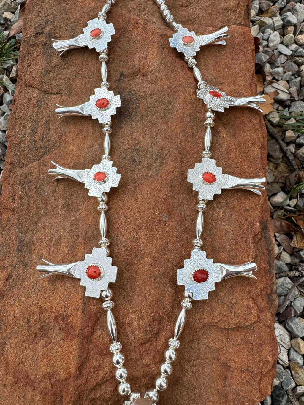 Navajo Tree of Life Squash Blossom