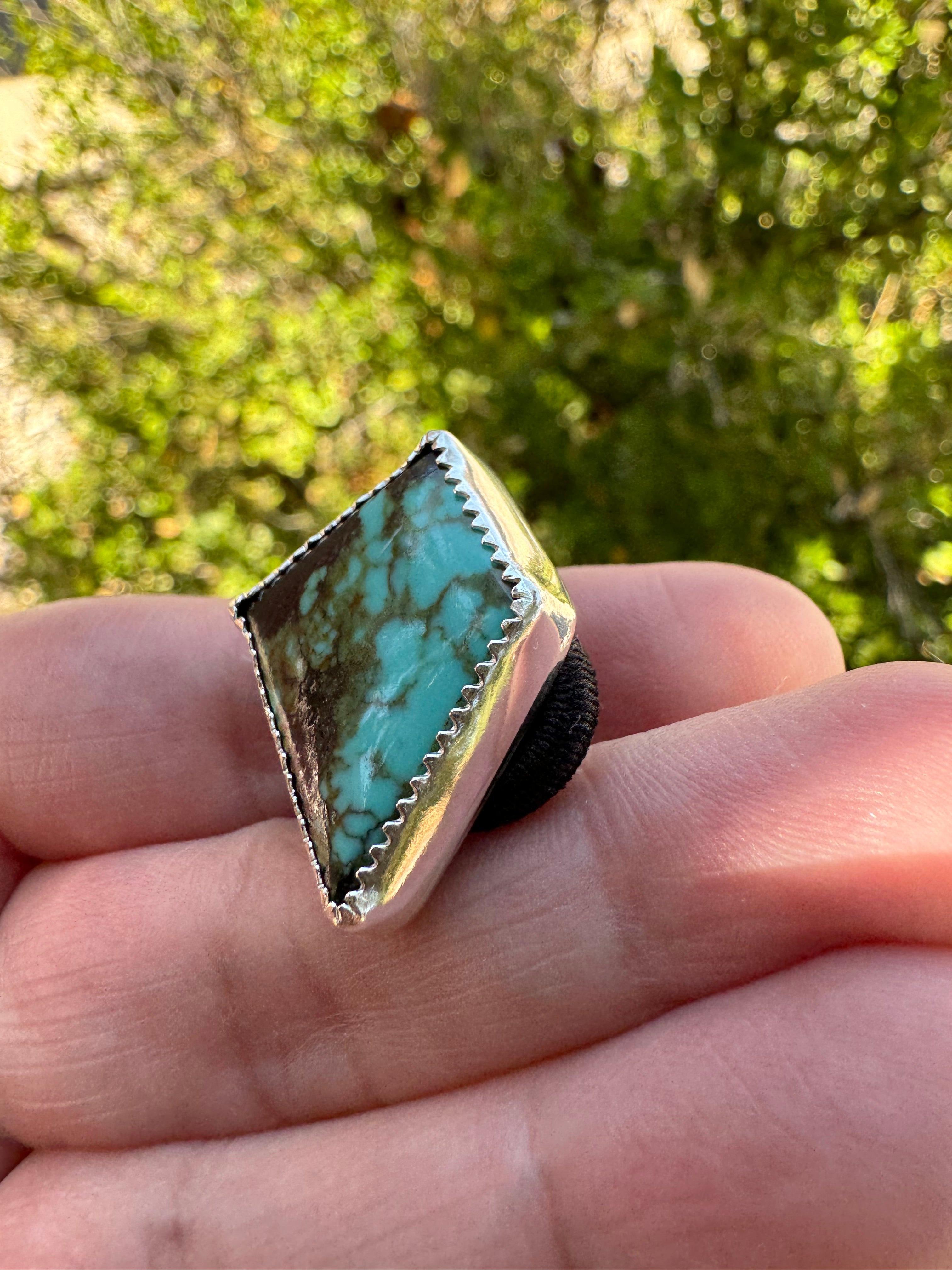 Hubei Turquoise Hair Tie (freeform)