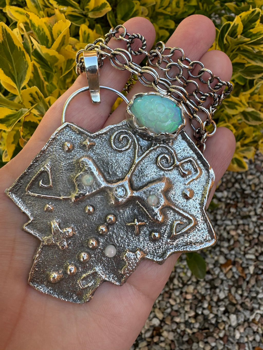 Navajo Dragonfly Journey Pendant