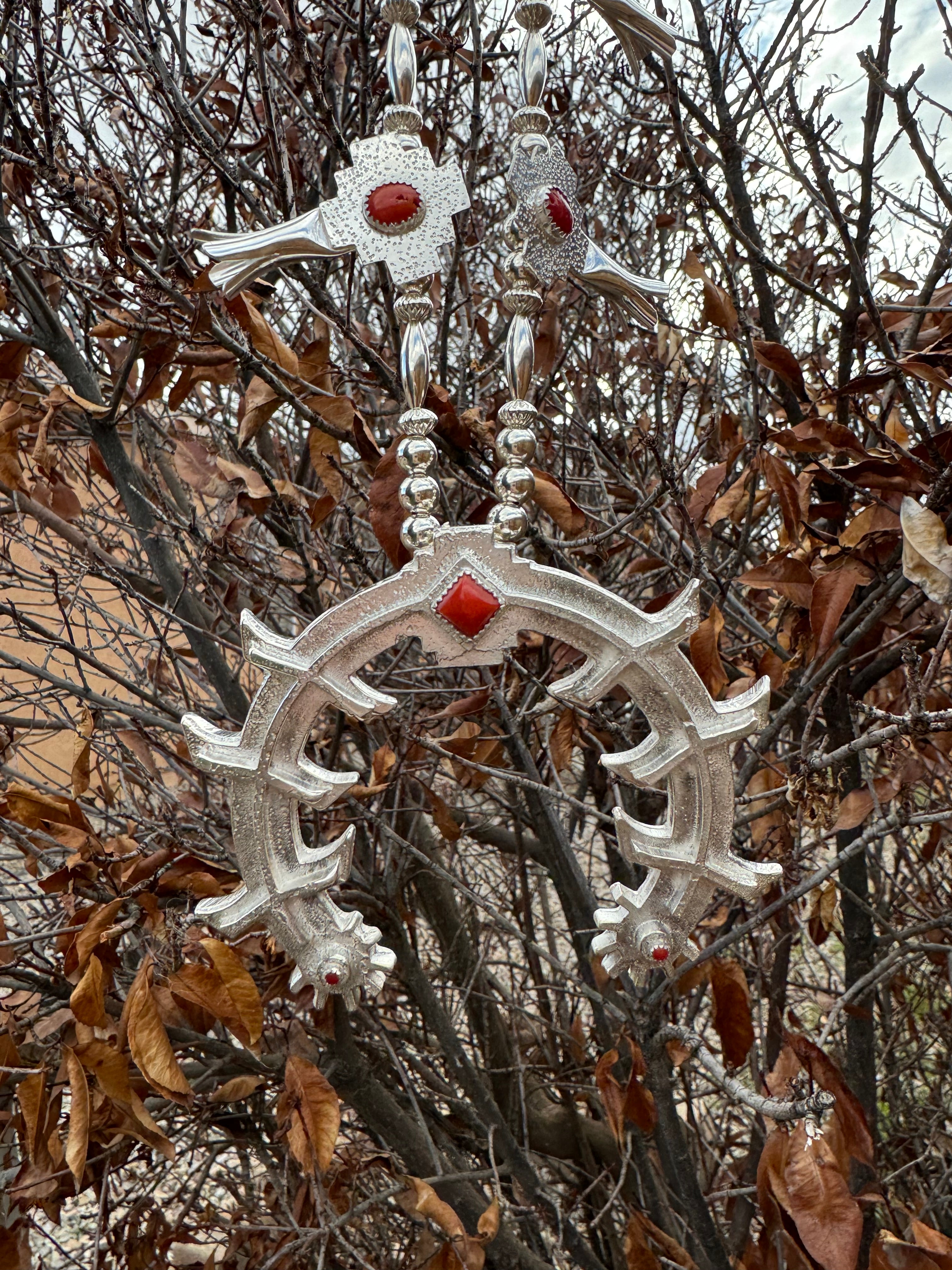 Navajo Tree of Life Squash Blossom
