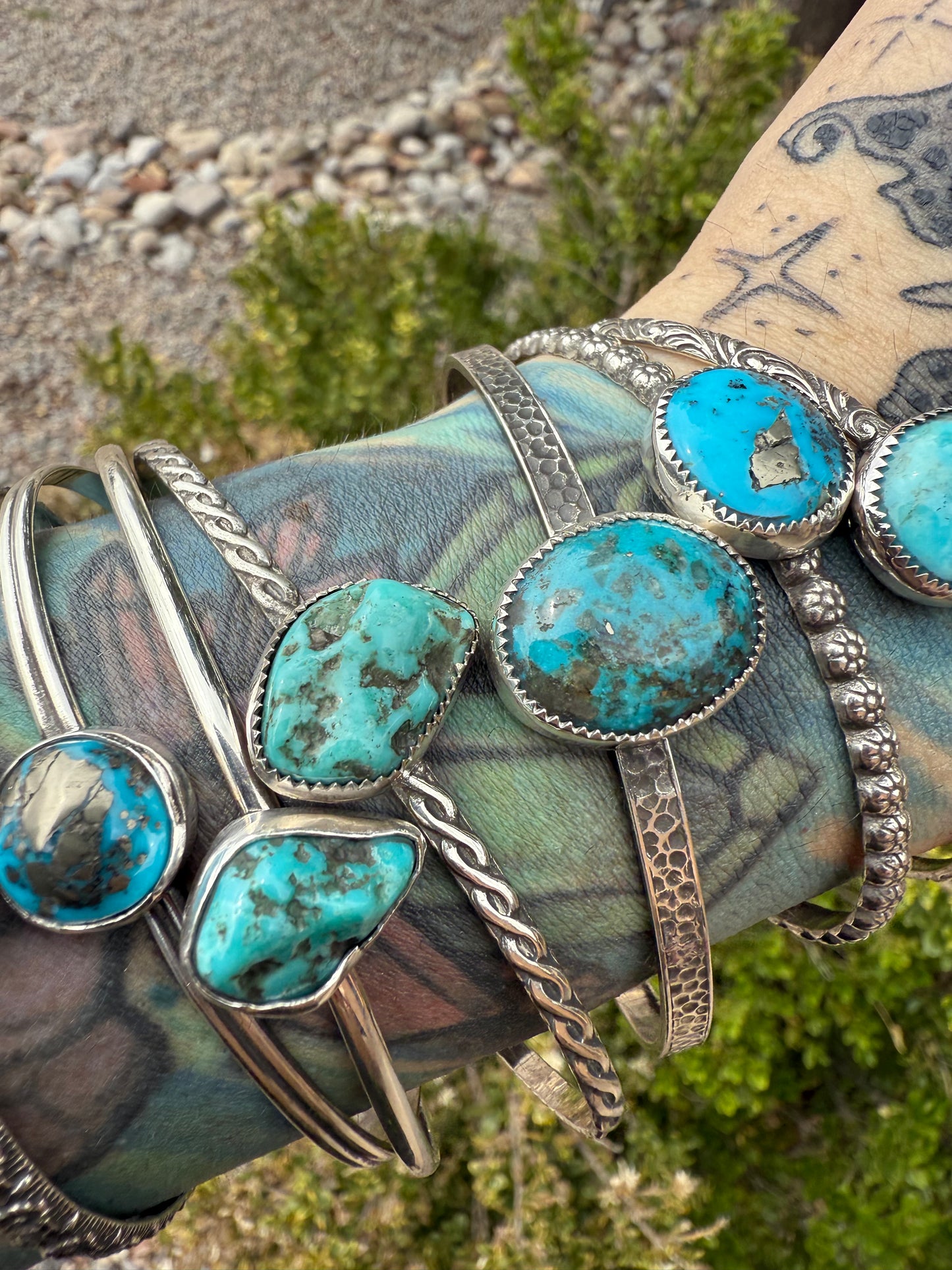 Turquoise Bracelet (Sz 6.5 Inches)