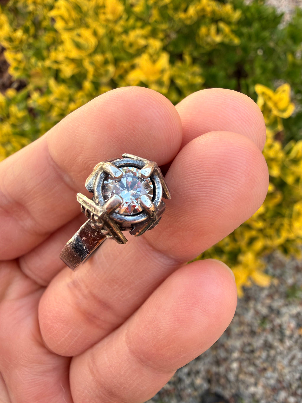 Rustic Navajo Ring (Sz 9)