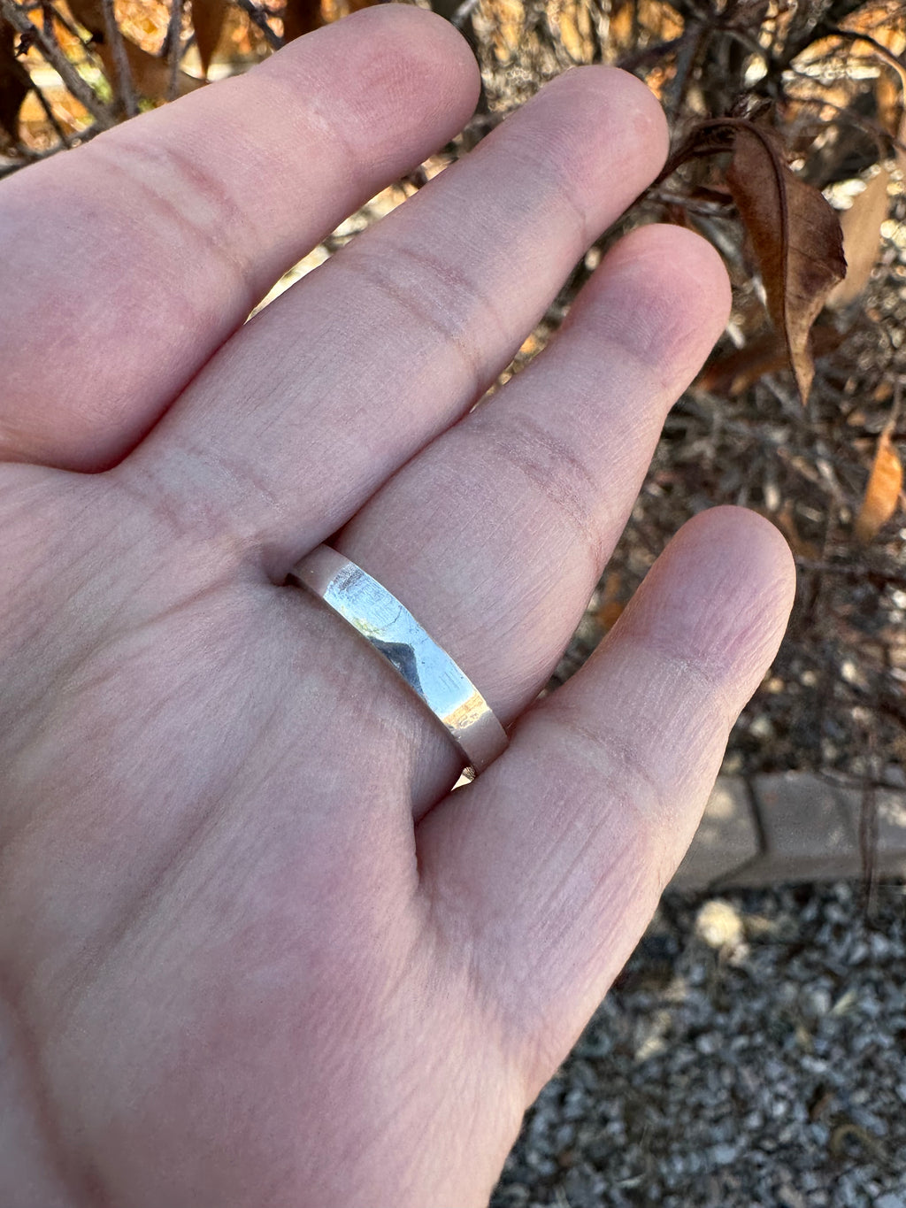 Pink Tourmaline Navajo Ring (Sz 8)