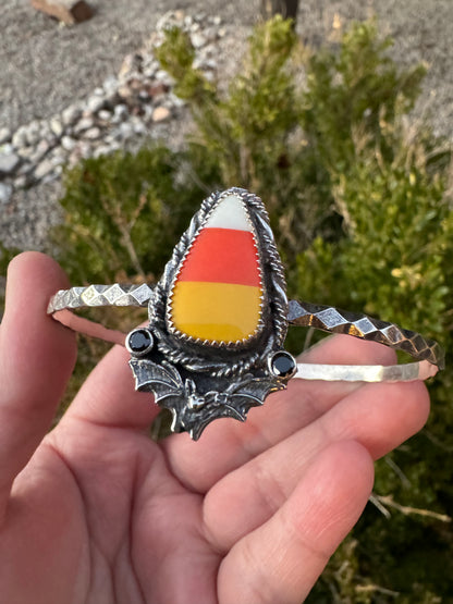 Candy Corn Bat Bracelet