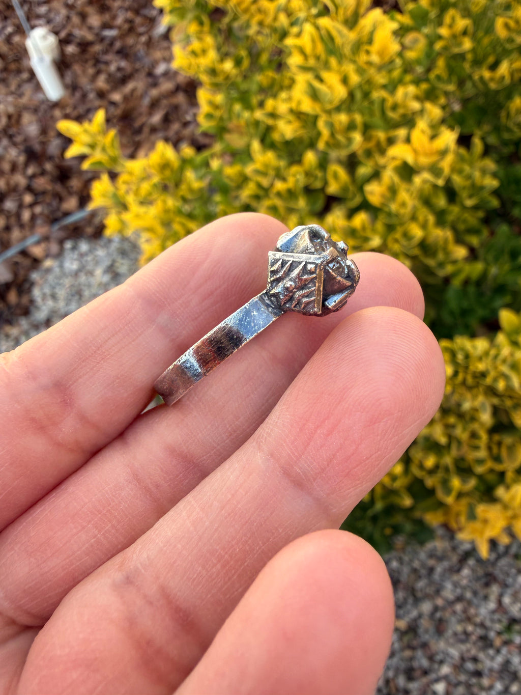 Rustic Navajo Ring (Sz 9)