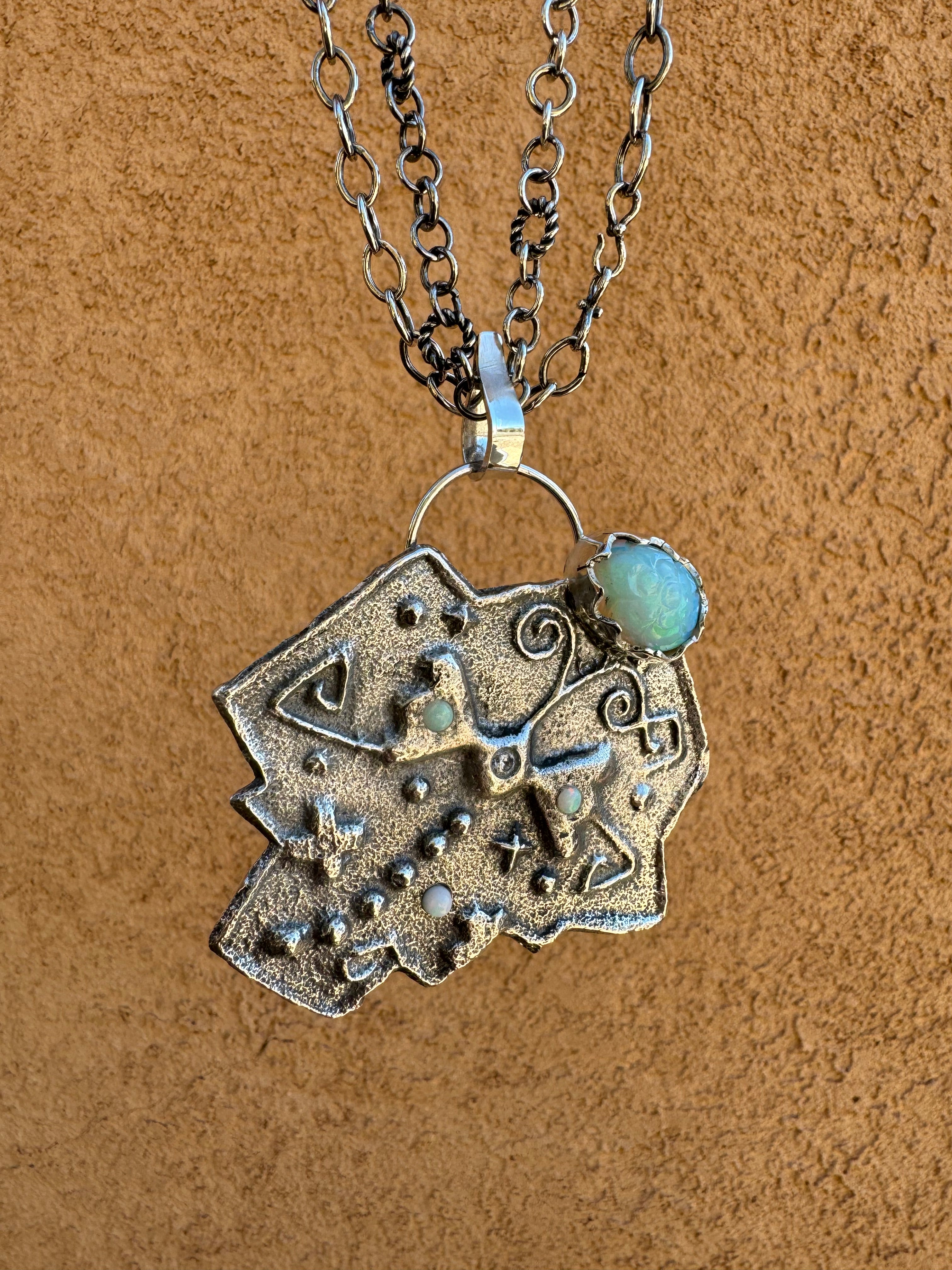 Navajo Dragonfly Journey Pendant