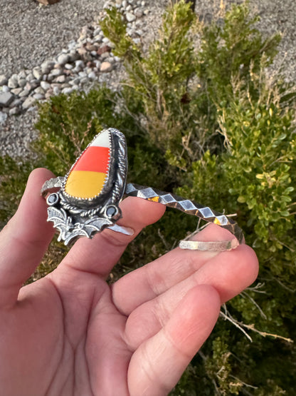 Candy Corn Bat Bracelet