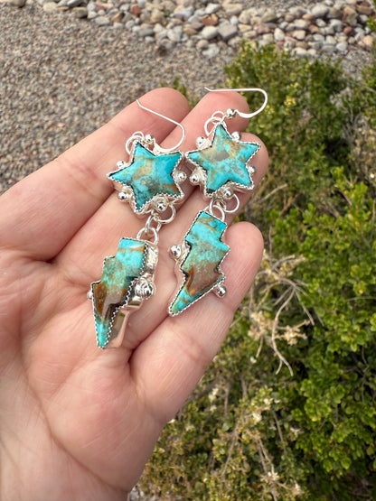 Star & Lightning Earrings