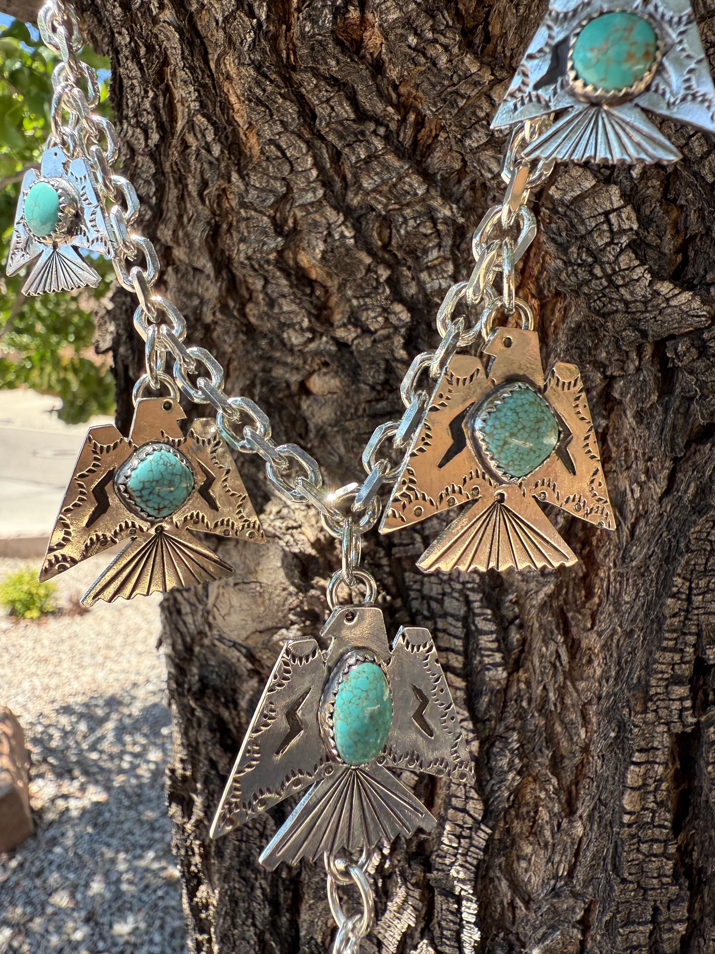 Heavy Metal Thunderbird Necklace