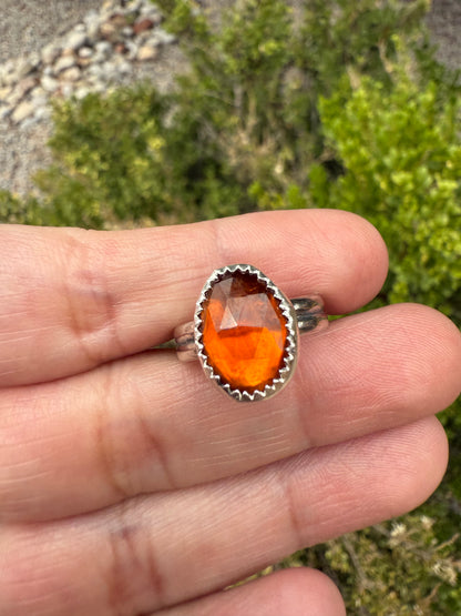 Garnet Ring (Sz 6.25)
