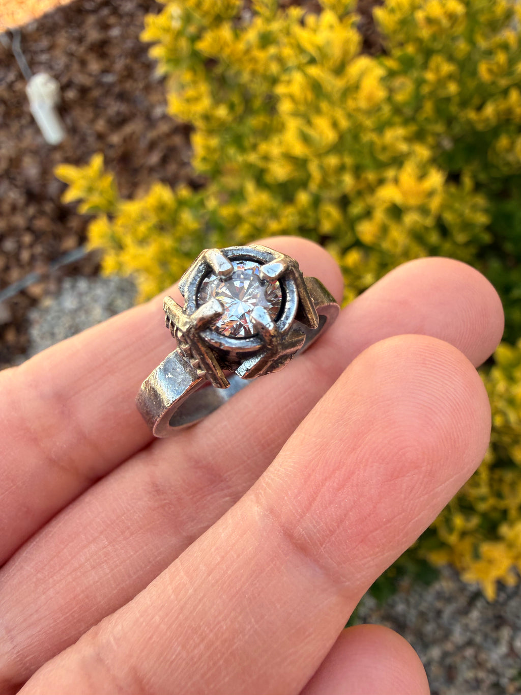 Rustic Navajo Ring (Sz 9)