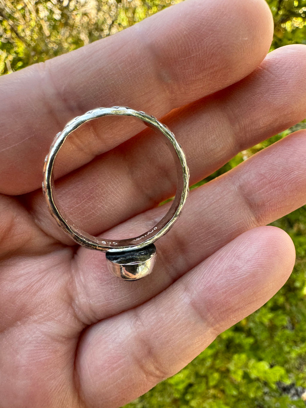 Turquoise Oval Ring (Sz 11.5)