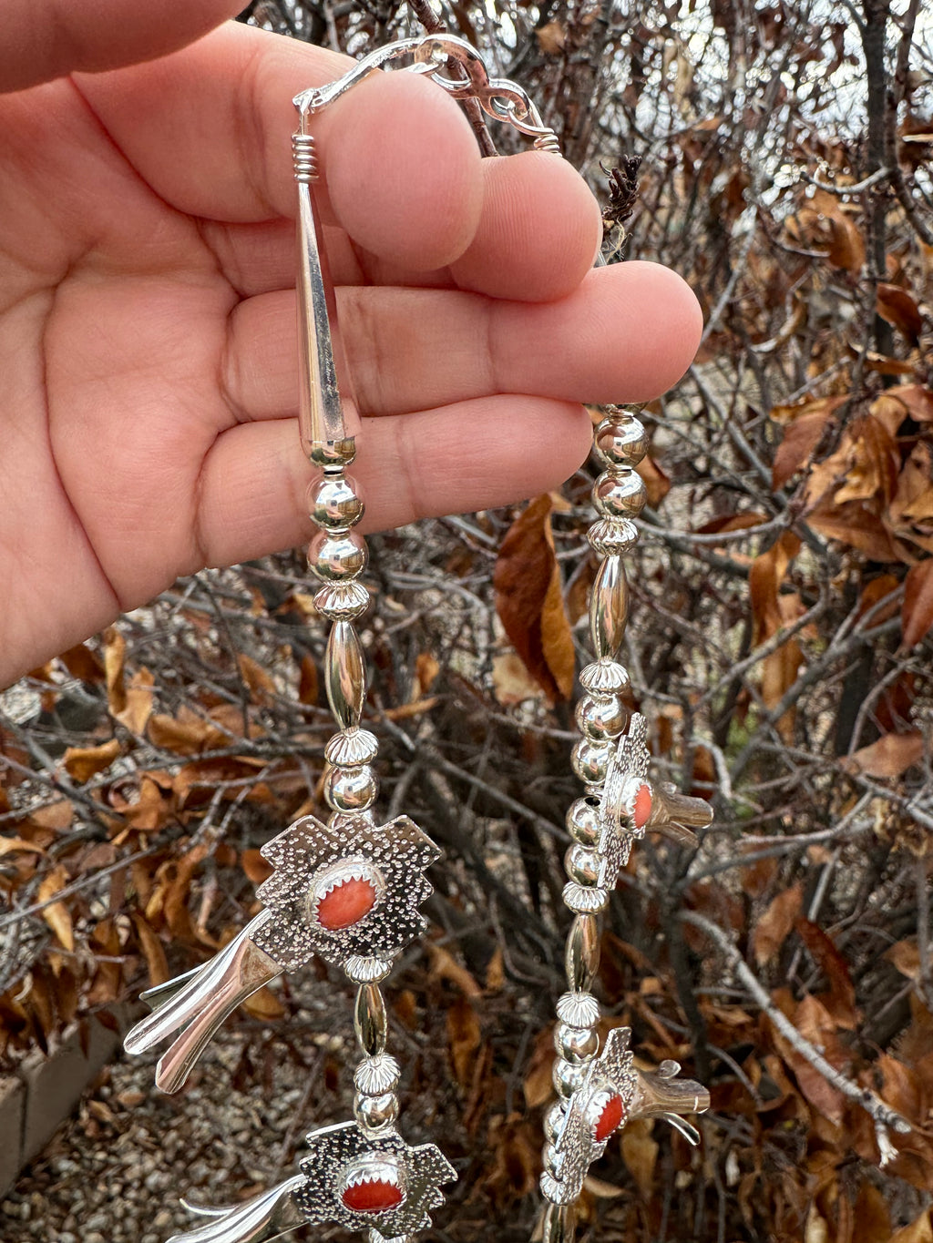 Navajo Tree of Life Squash Blossom