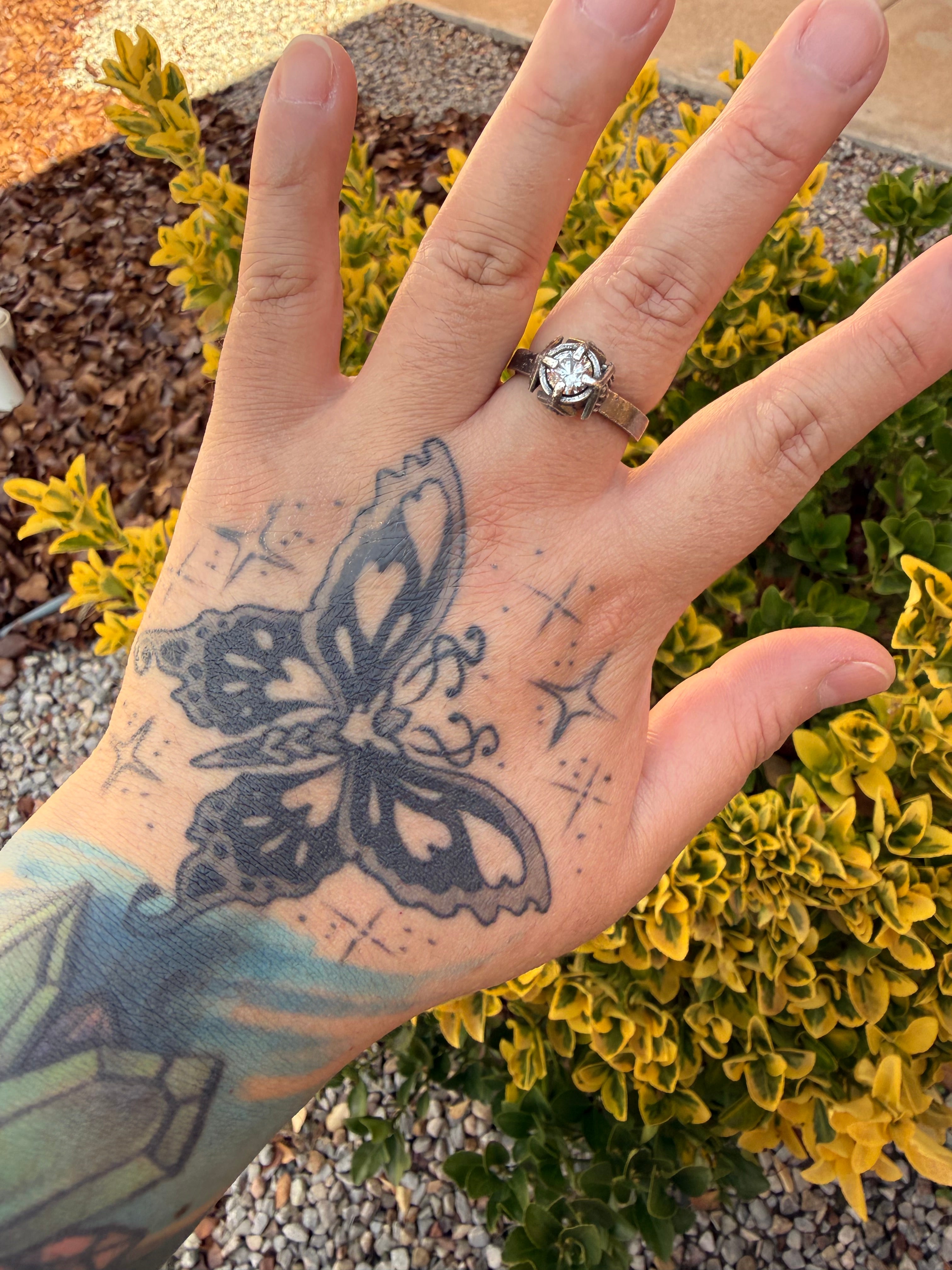 Rustic Navajo Ring (Sz 9)