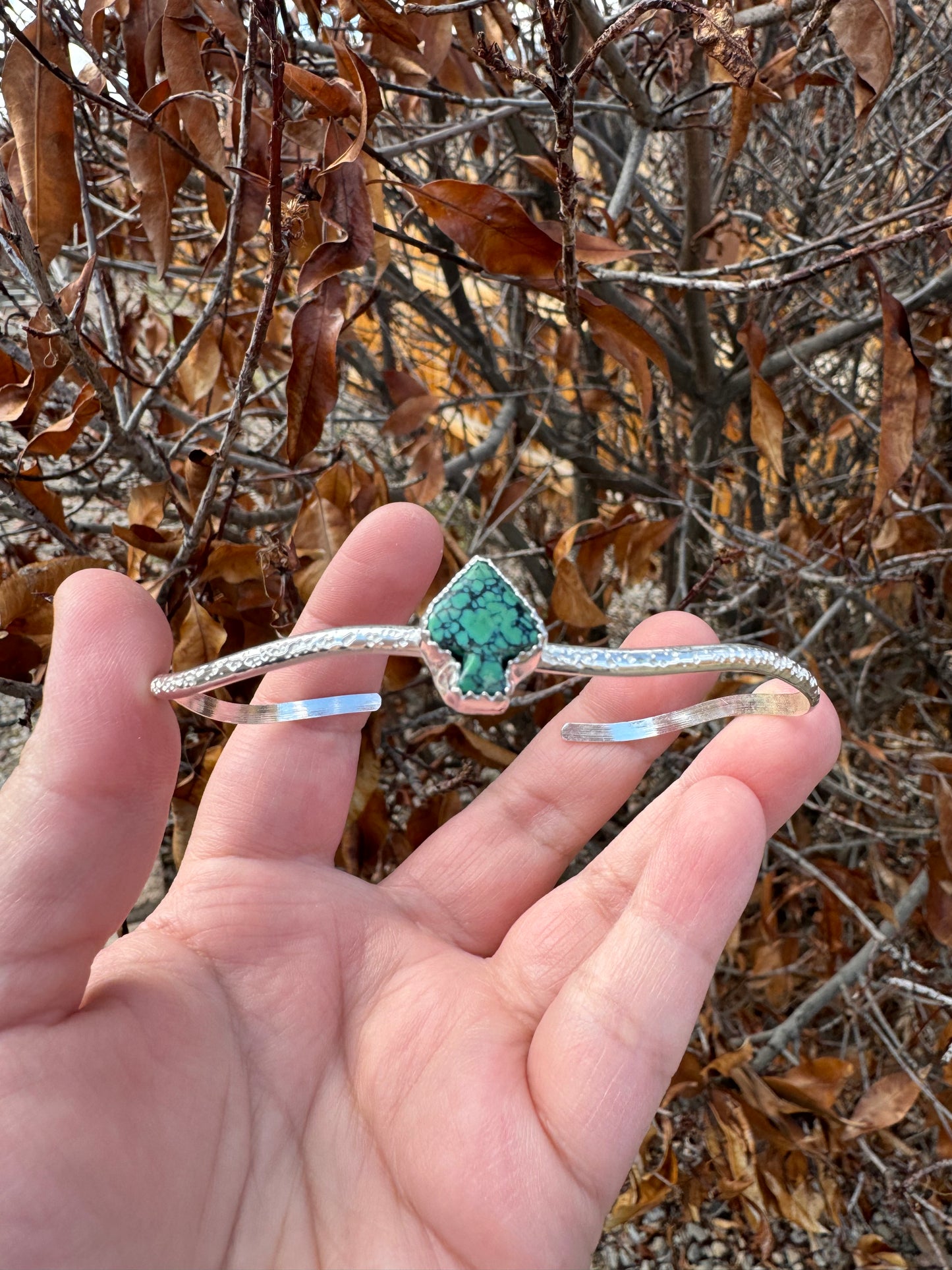 Turquoise Spade Bracelet
