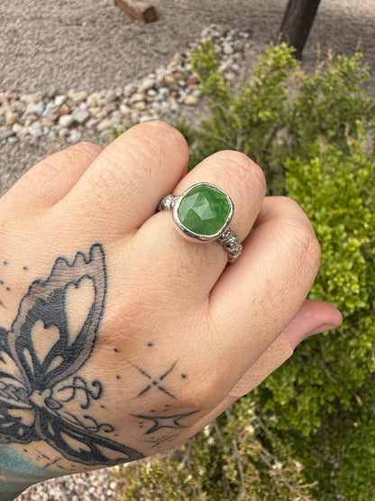 Grossular Garnet Ring (Sz 9.25)
