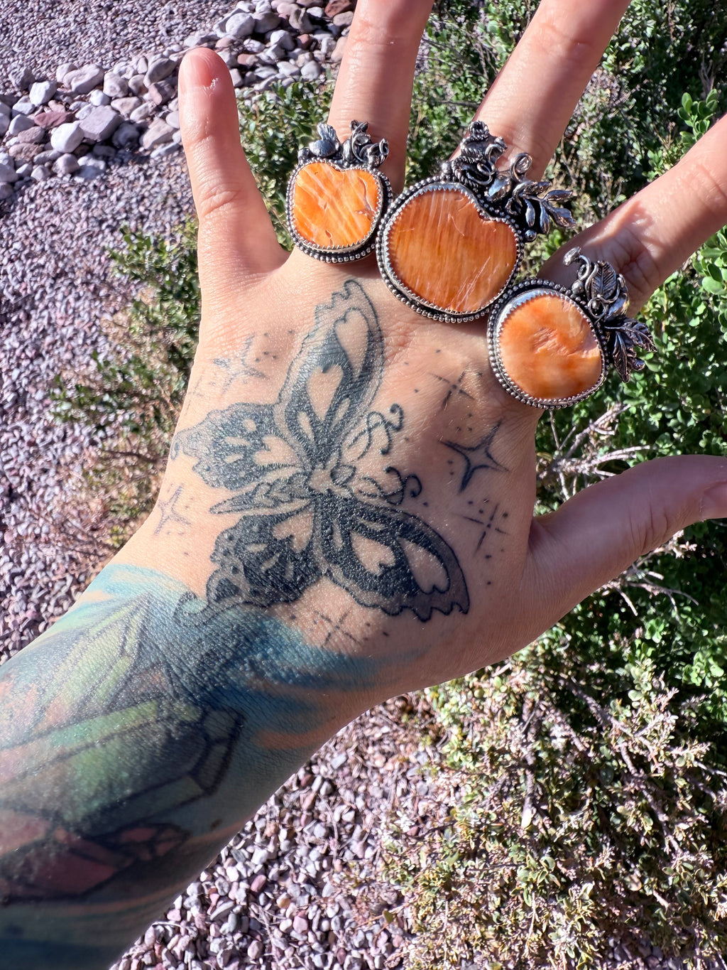 Small Pumpkin Ring (Adjustable sz 3-10)