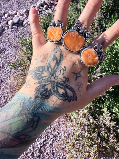 Small Pumpkin Ring (Adjustable sz 3-10)