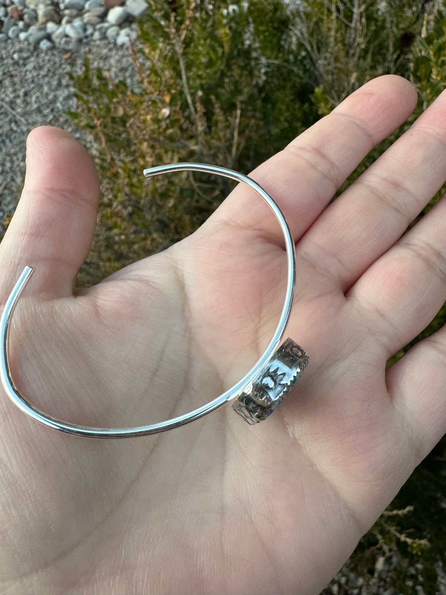 Sterling Opal Bracelet