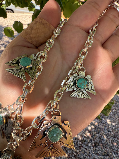 Heavy Metal Thunderbird Necklace