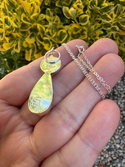 Moonstone Pumpkin Necklace