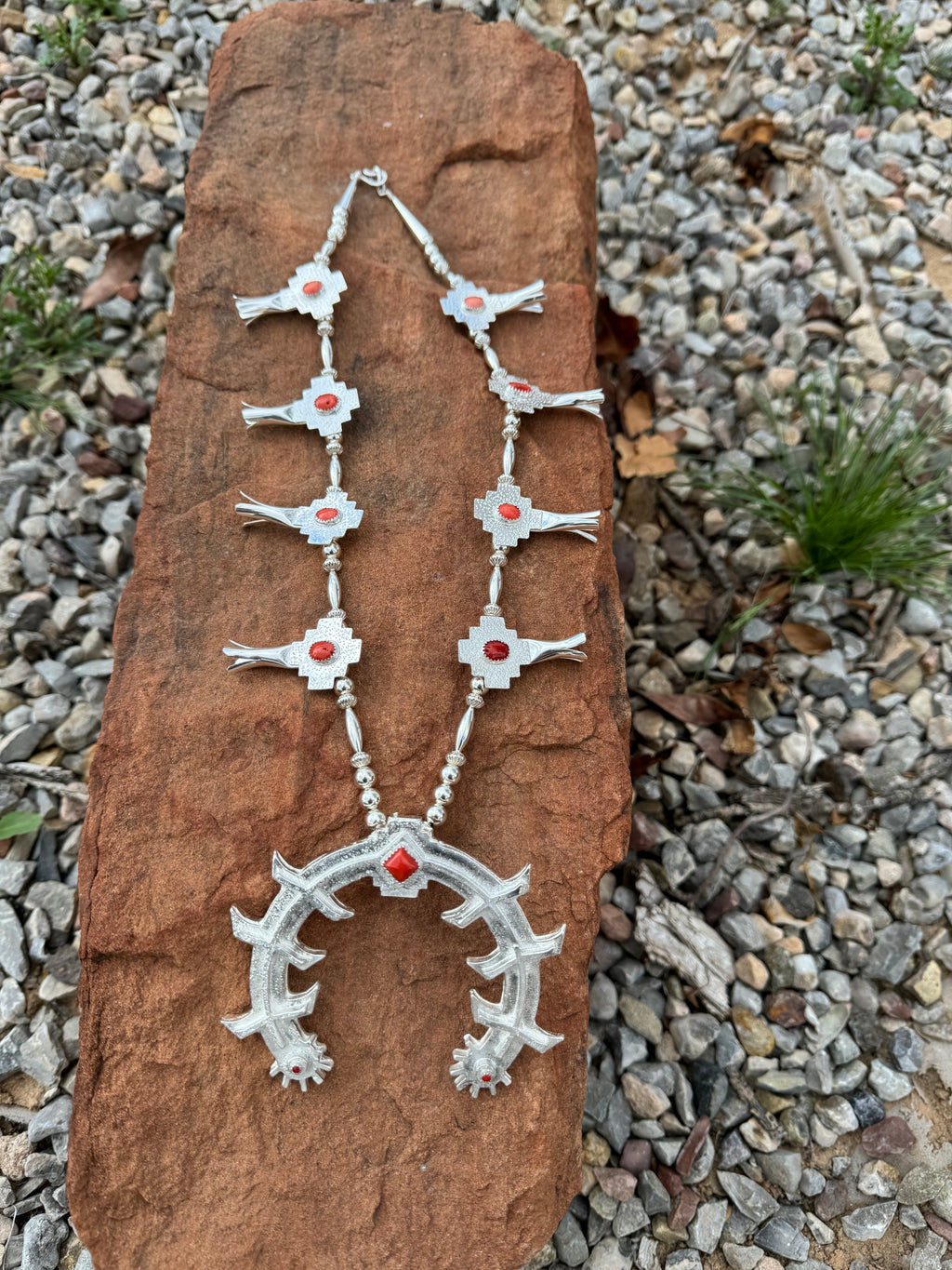 Navajo Tree of Life Squash Blossom