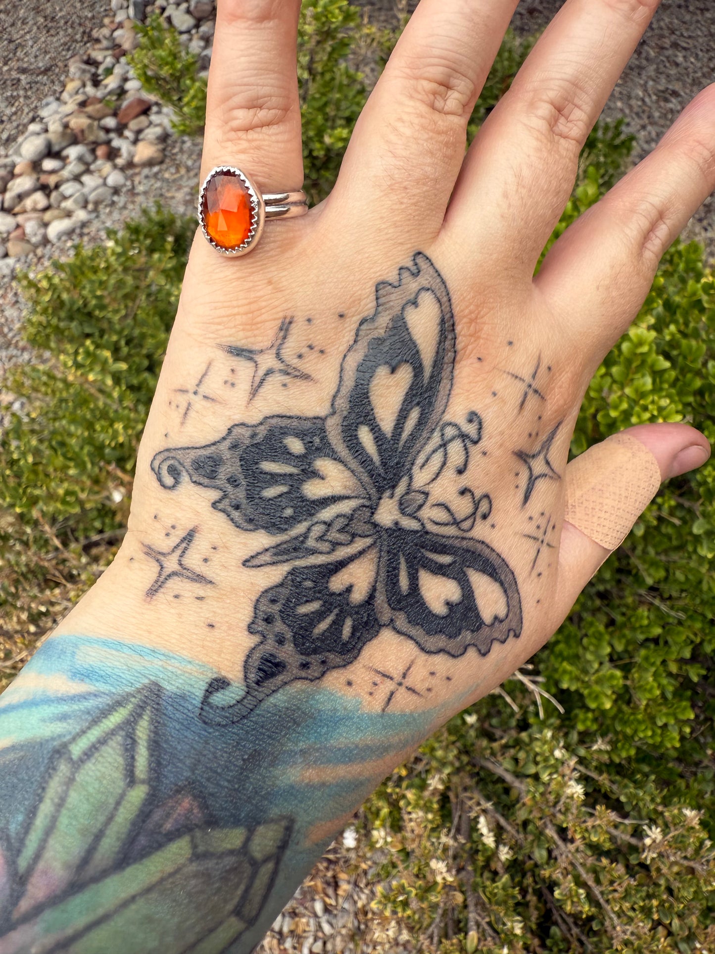 Garnet Ring (Sz 6.25)