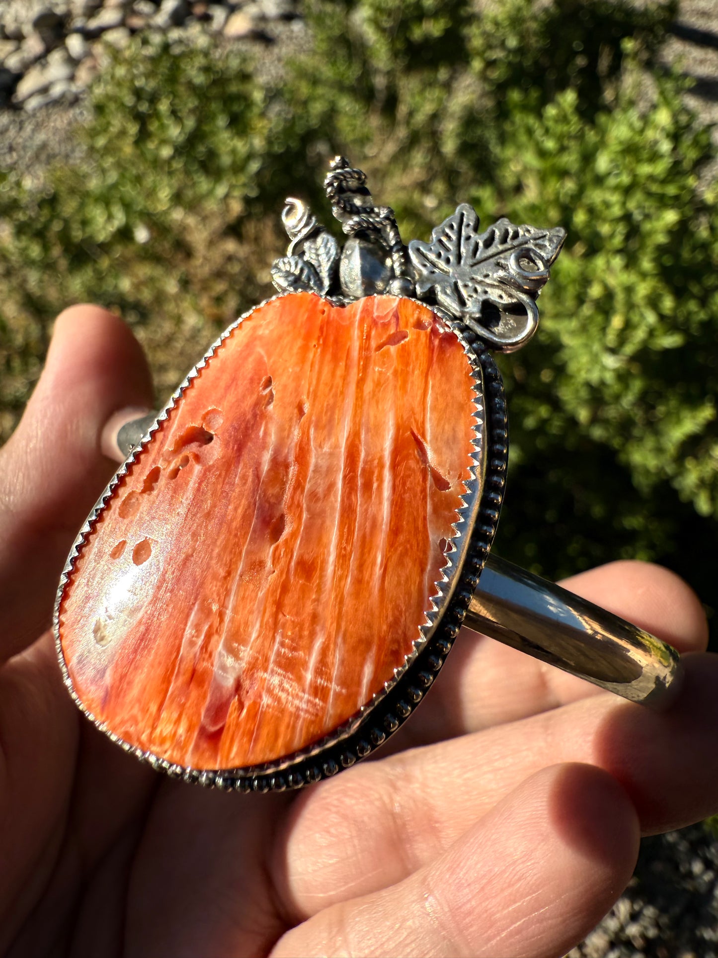 Extra Large Pumpkin Bracelet (6.25 inch)