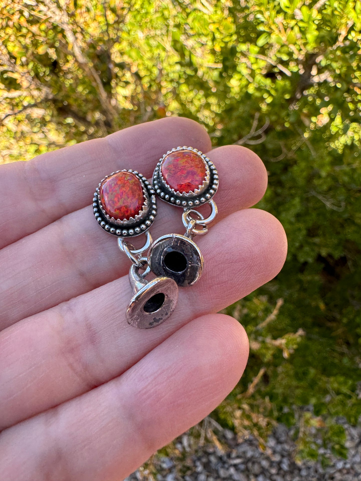 Red Witchy Earrings