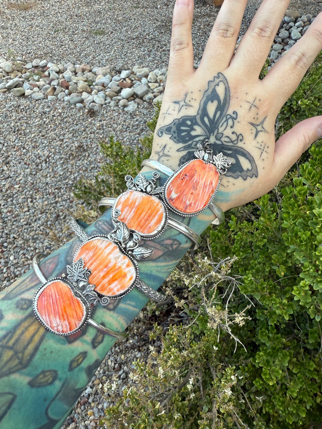 Extra Large Pumpkin Bracelet (7 inch)