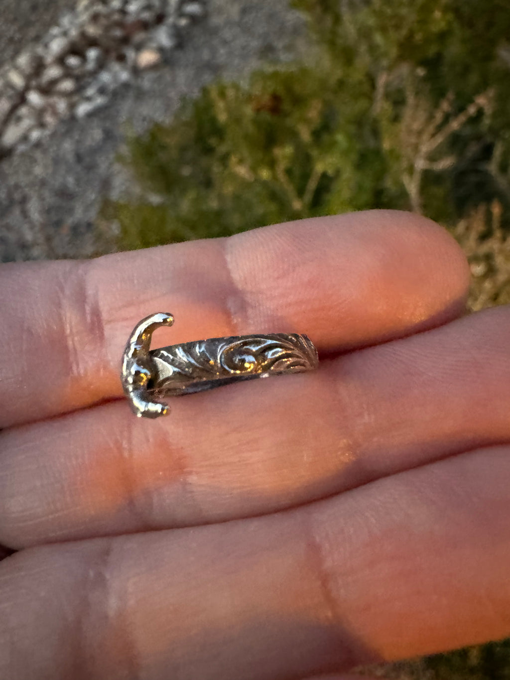 Moon Halloween Ring (Size 4)