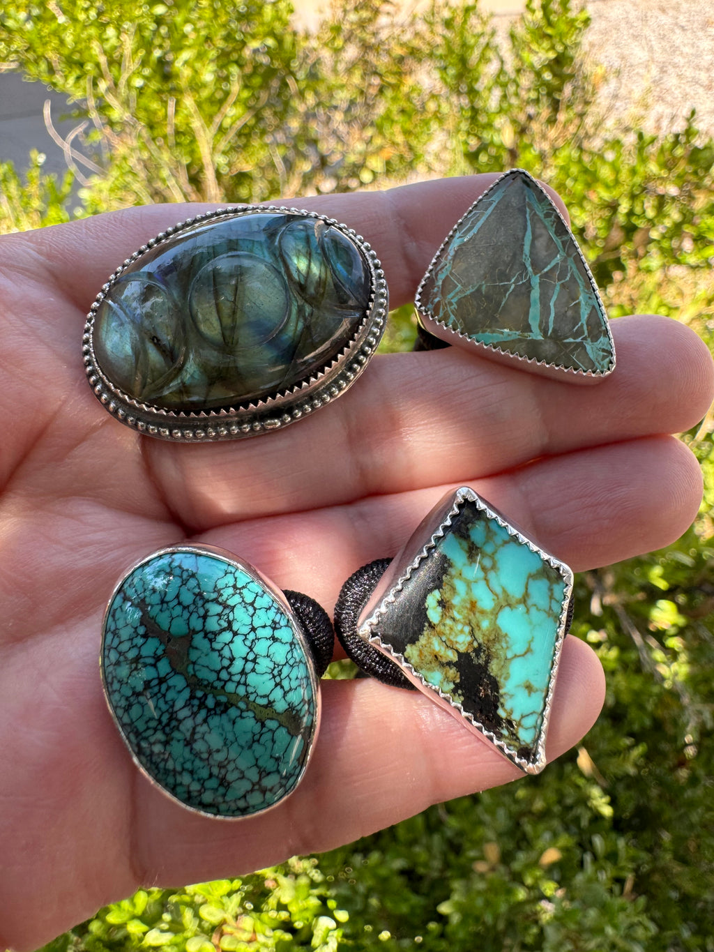 Hubei Turquoise Hair Tie (freeform)