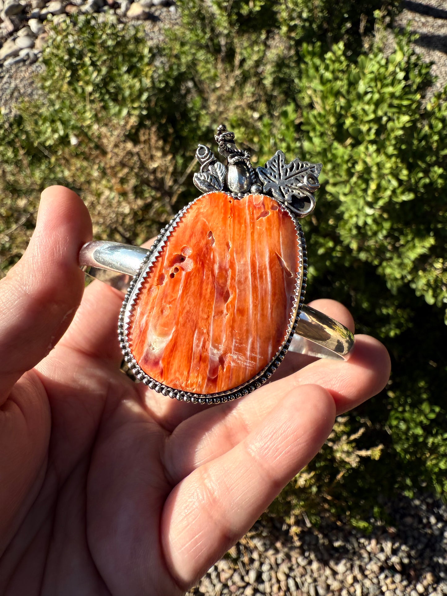 Extra Large Pumpkin Bracelet (6.25 inch)