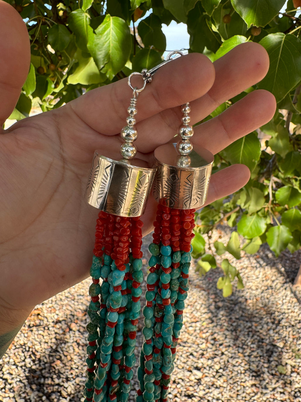 Navajo Cluster 11-Strand Necklace