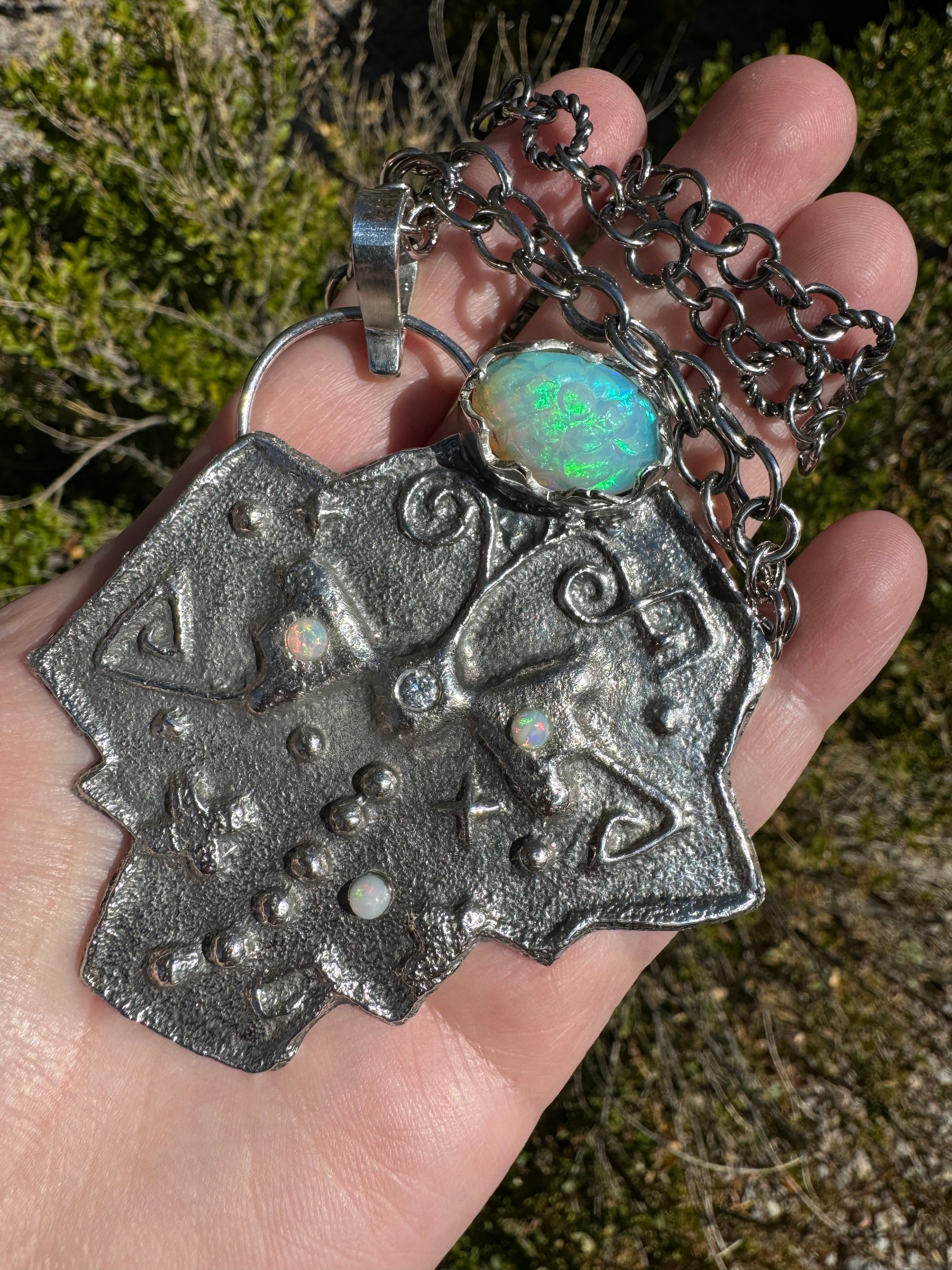 Navajo Dragonfly Journey Pendant