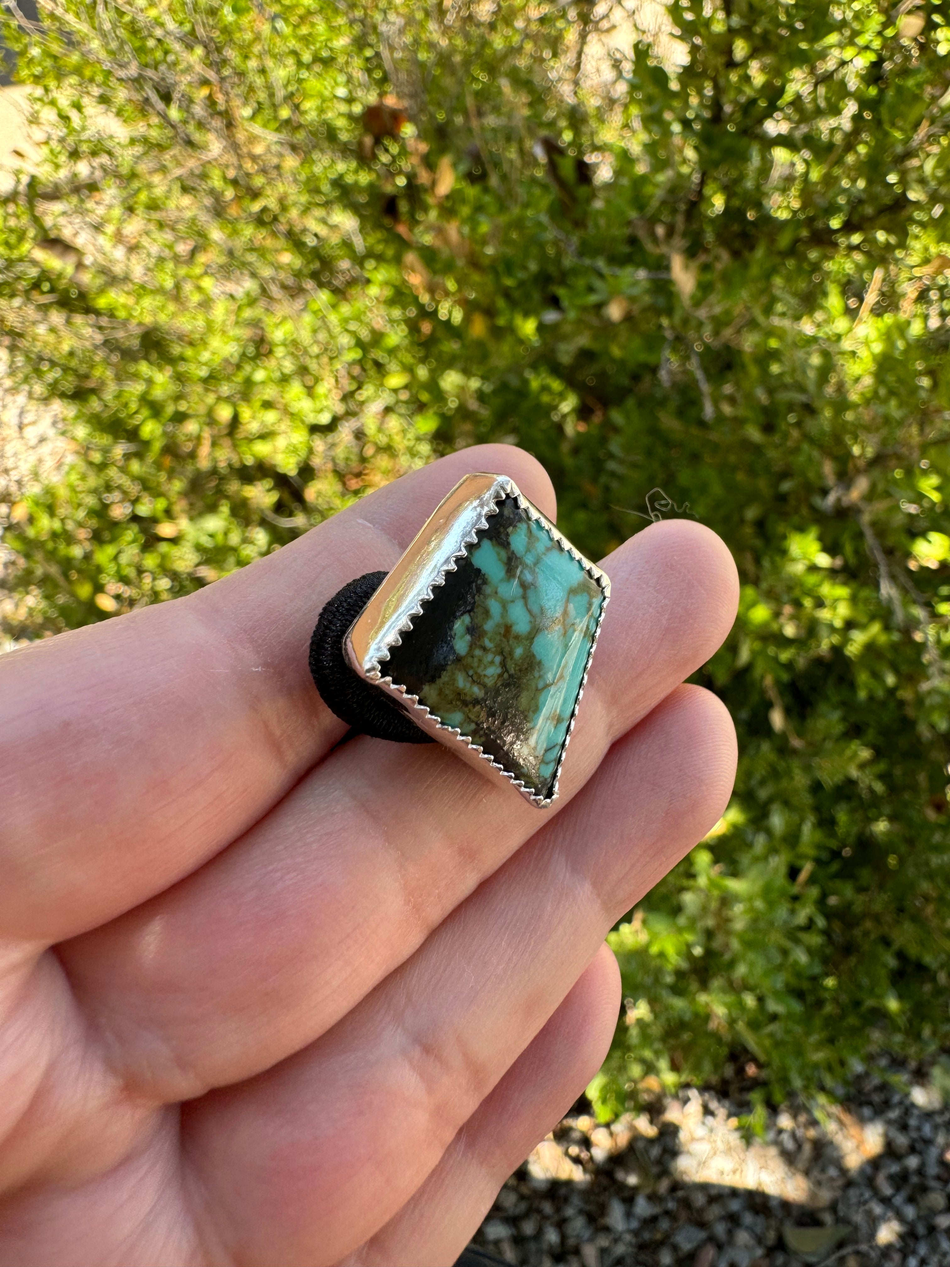 Hubei Turquoise Hair Tie (freeform)