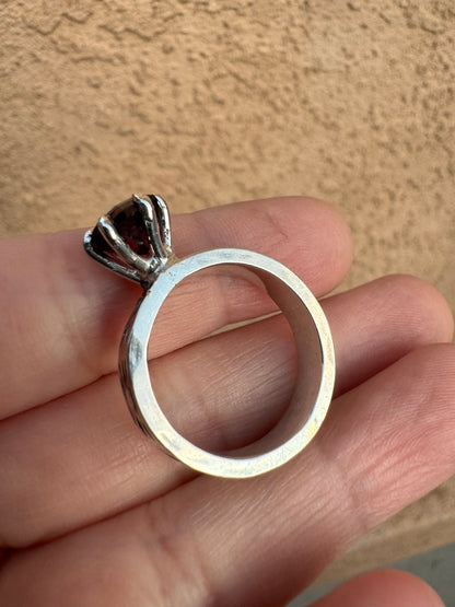 Rhodolite Garnet Ring (Sz 9.25)