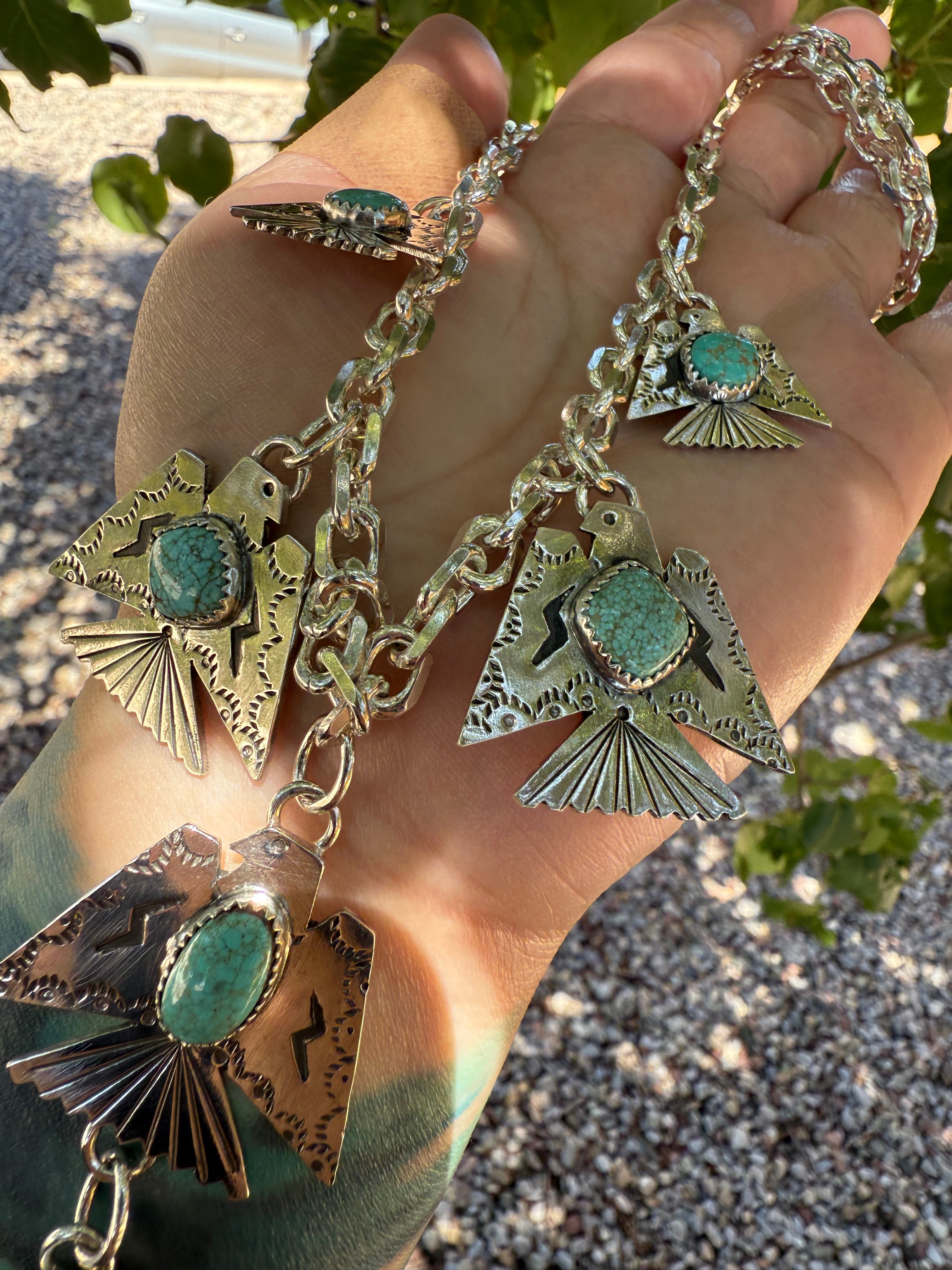 Heavy Metal Thunderbird Necklace