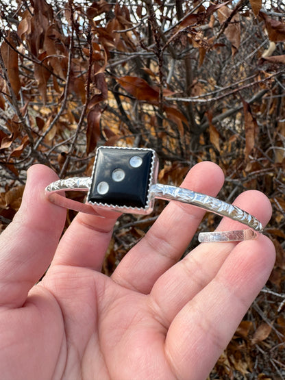 Onyx Die Bracelet