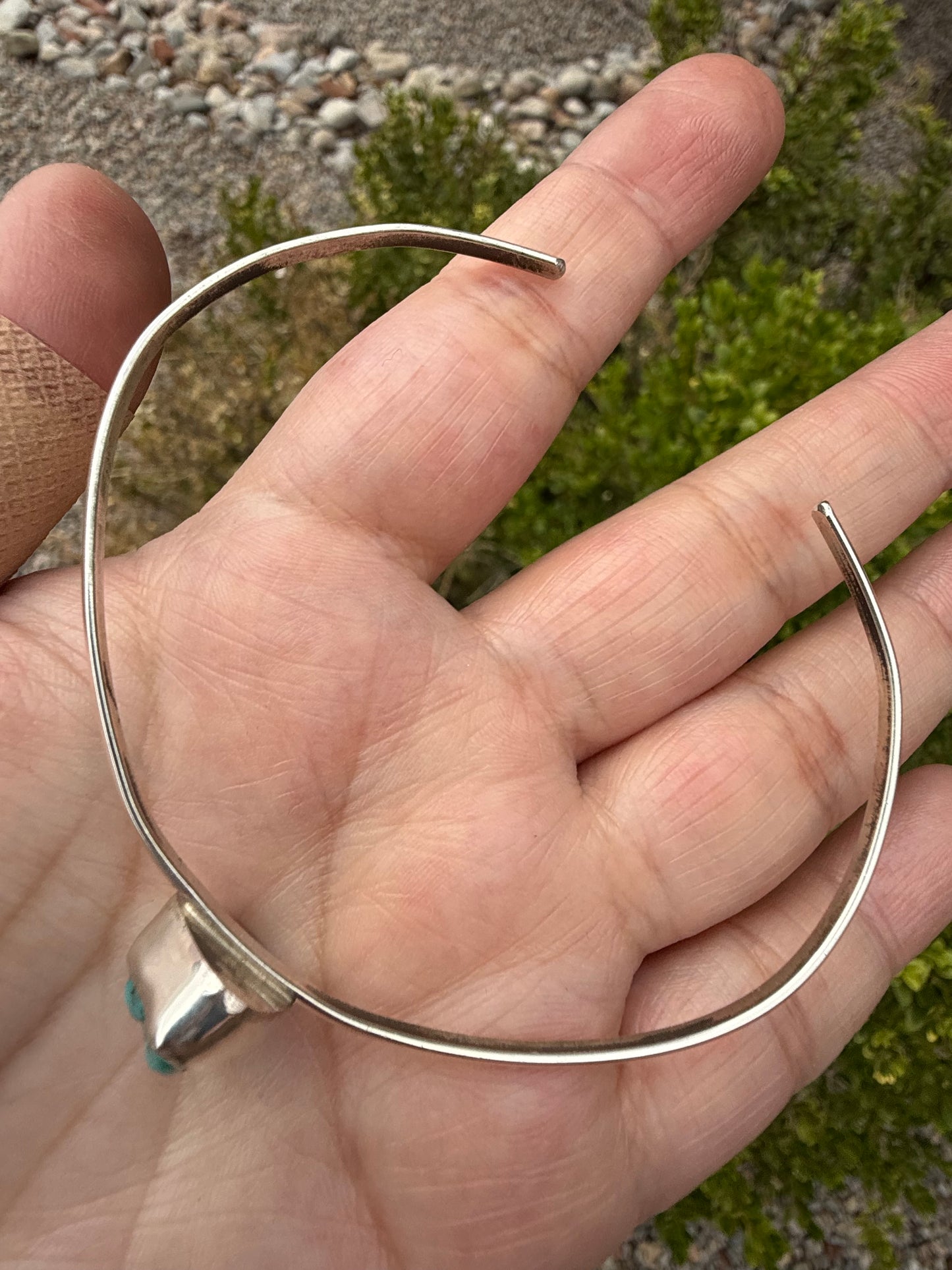 Kingman Turquoise Bracelet (Sz 7 Inches)