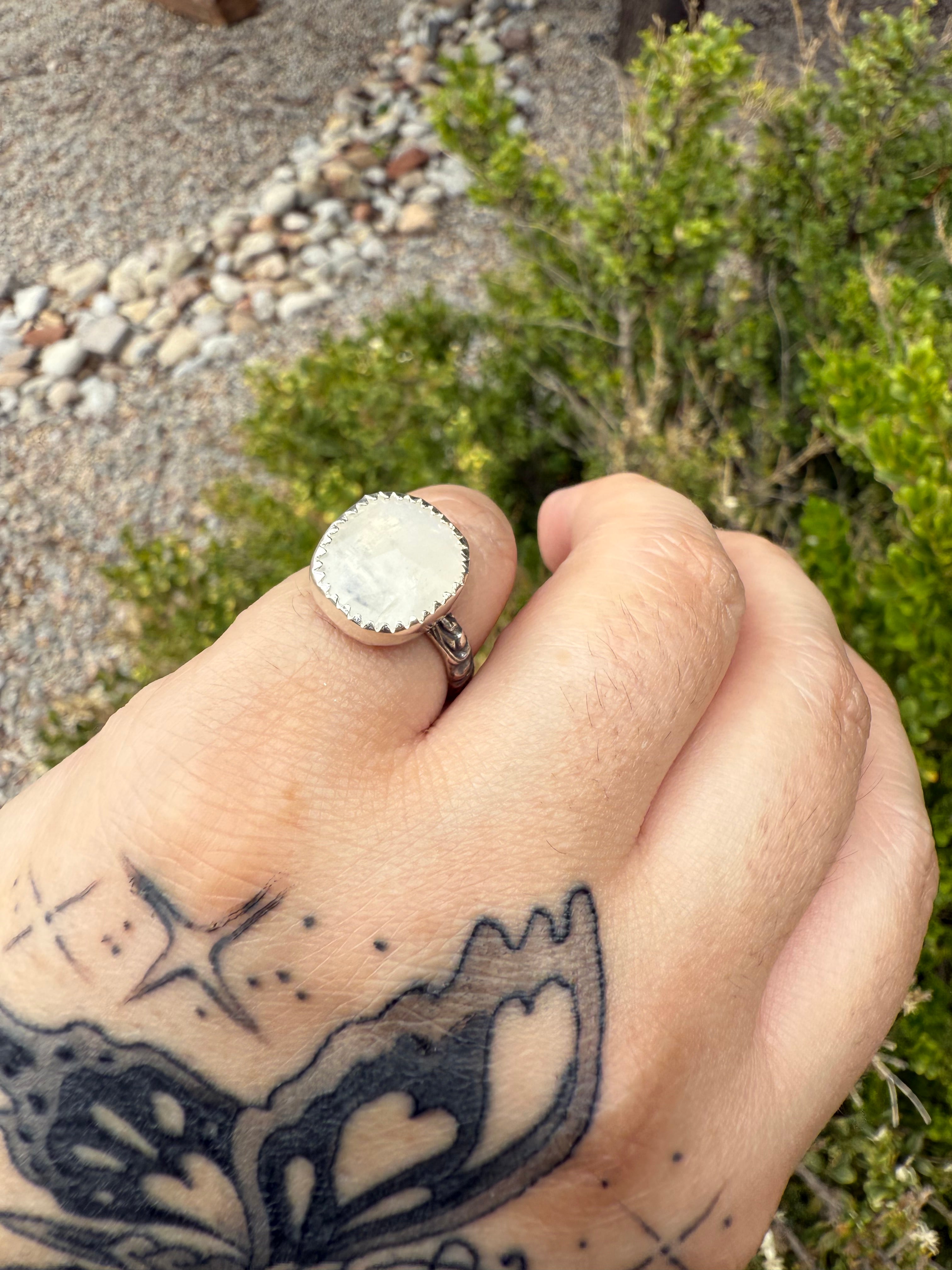 Moonstone Ring (Sz 5.5)
