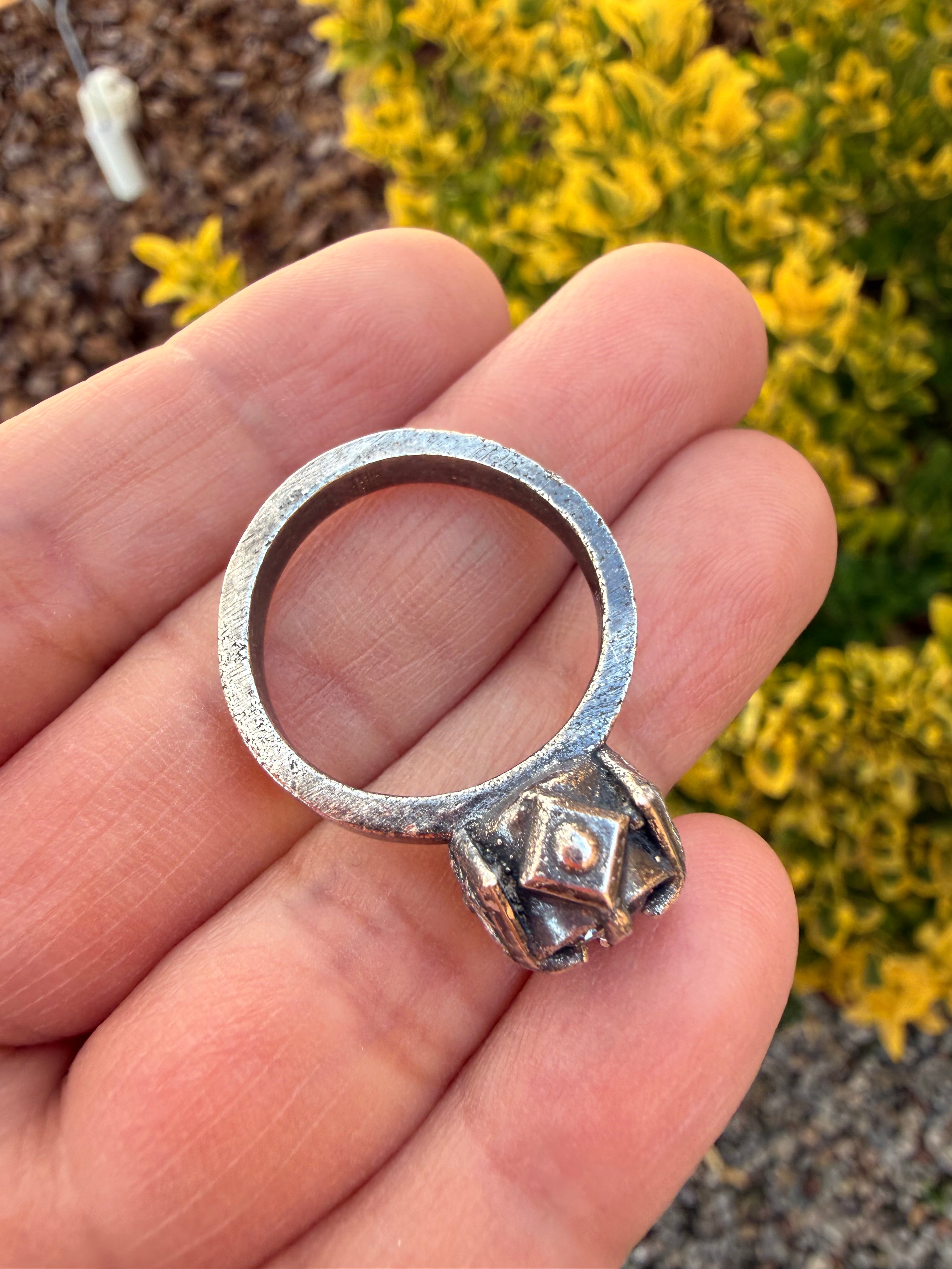 Rustic Navajo Ring (Sz 9)