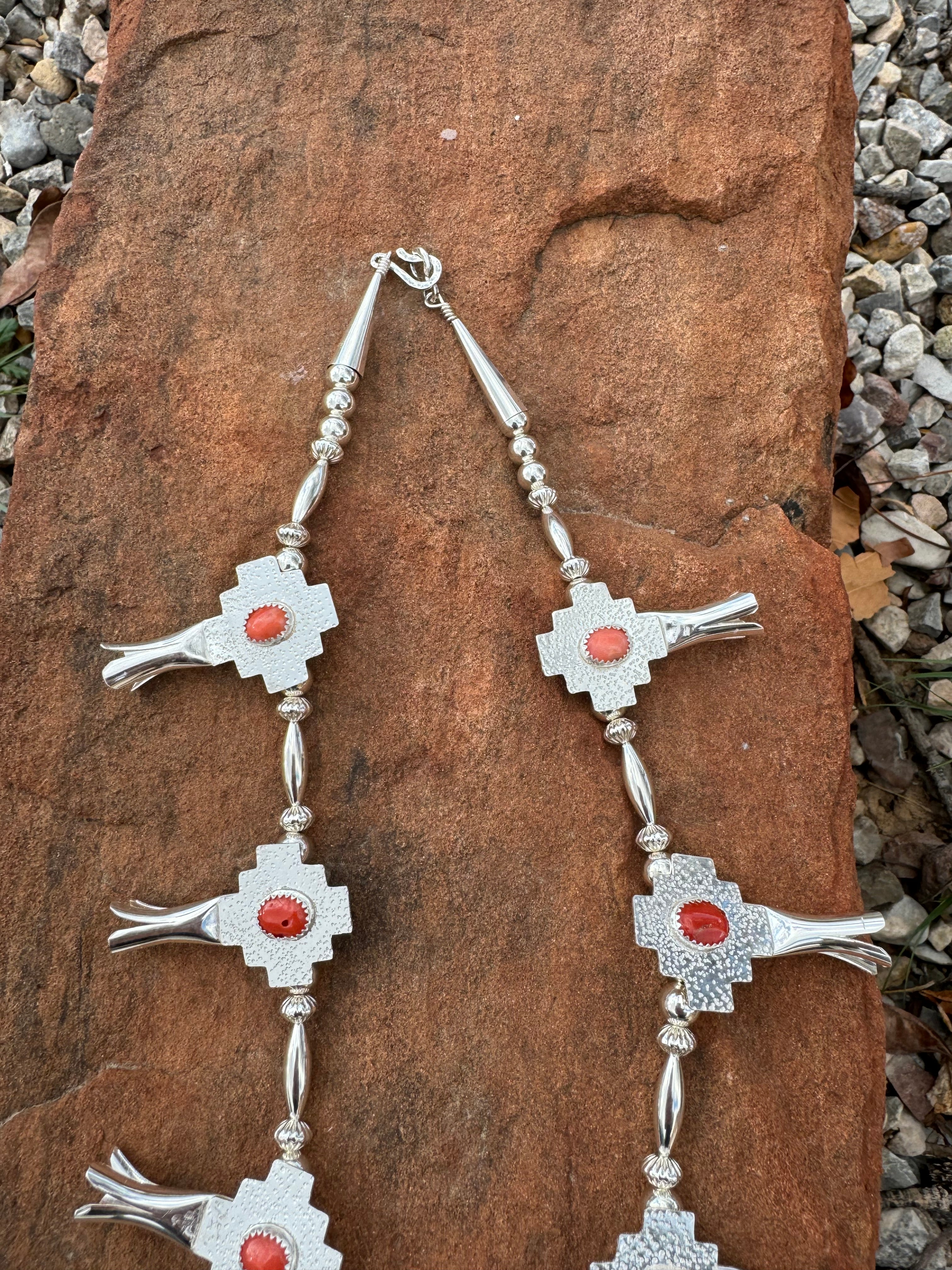 Navajo Tree of Life Squash Blossom