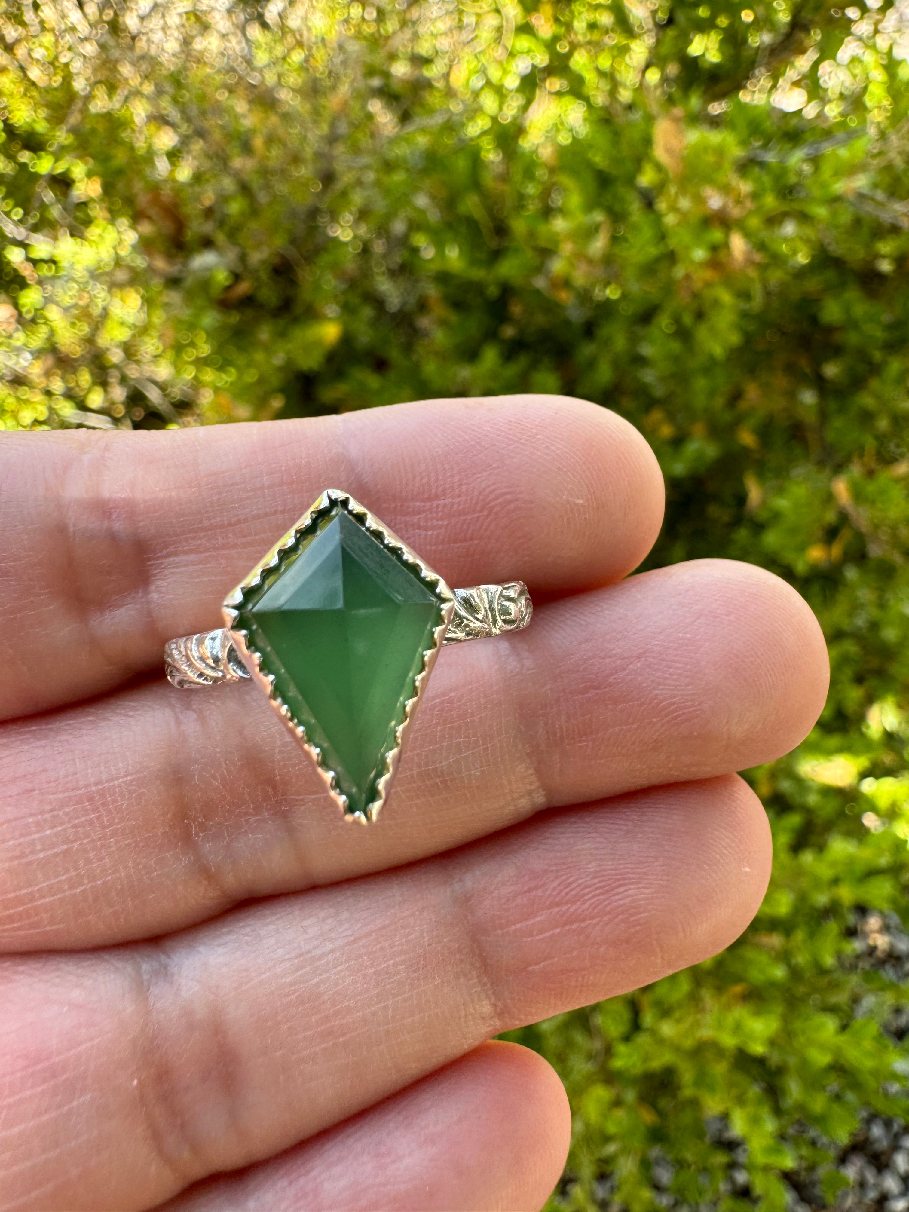 Prehnite Ring (Sz 11)